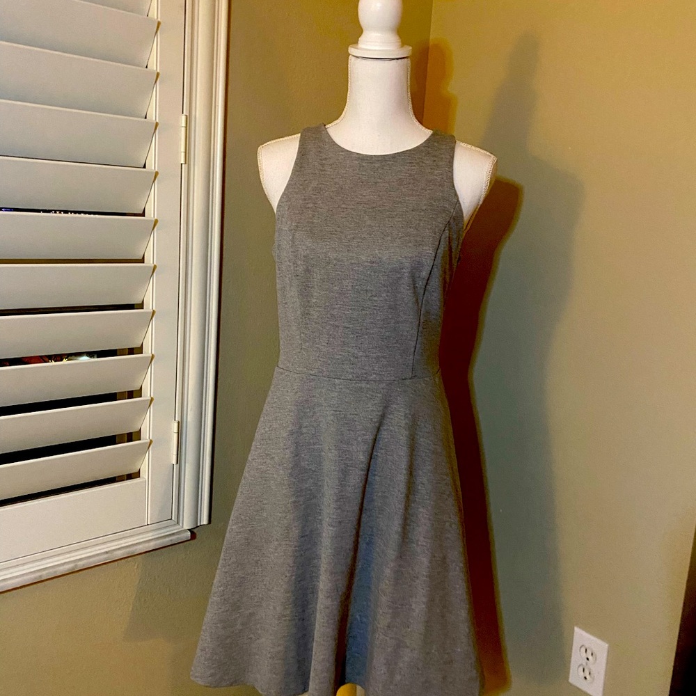 WHBM grey dress with pockets